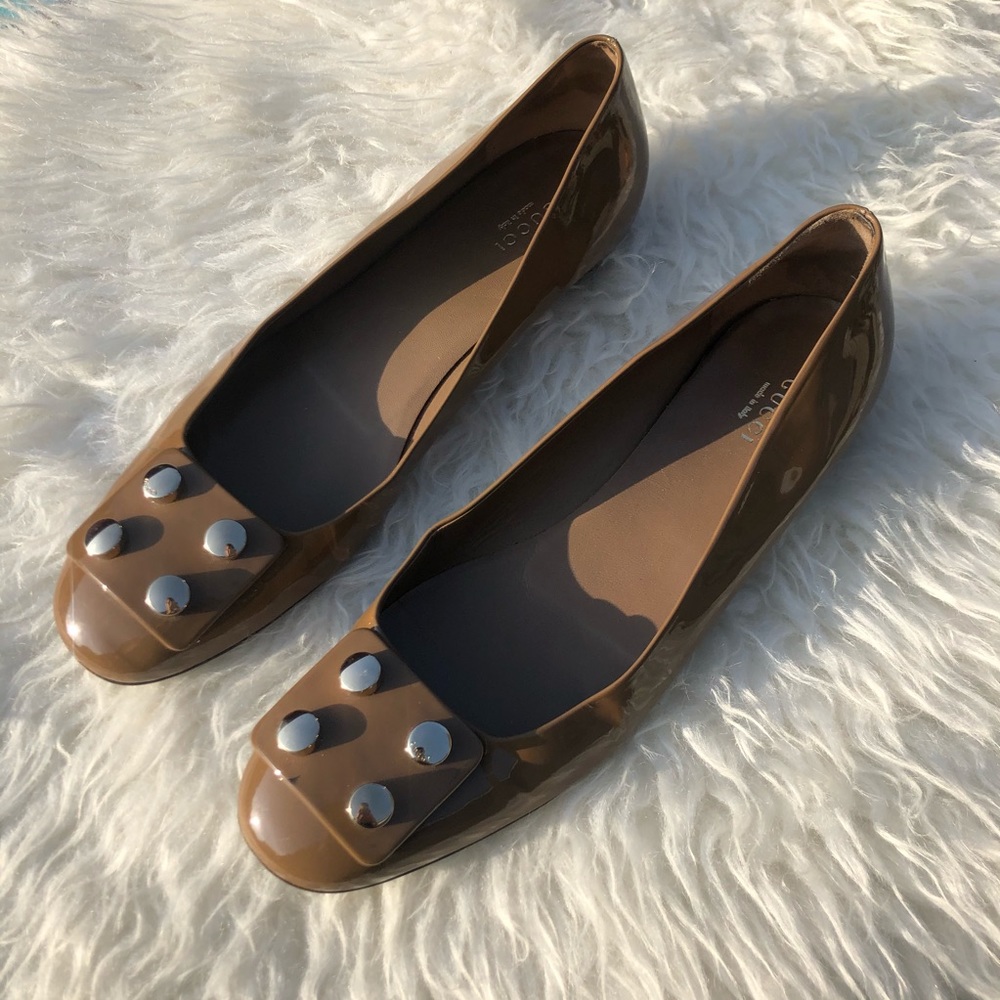 Gucci Patent Leather Flats Sz 11 or 41 💓